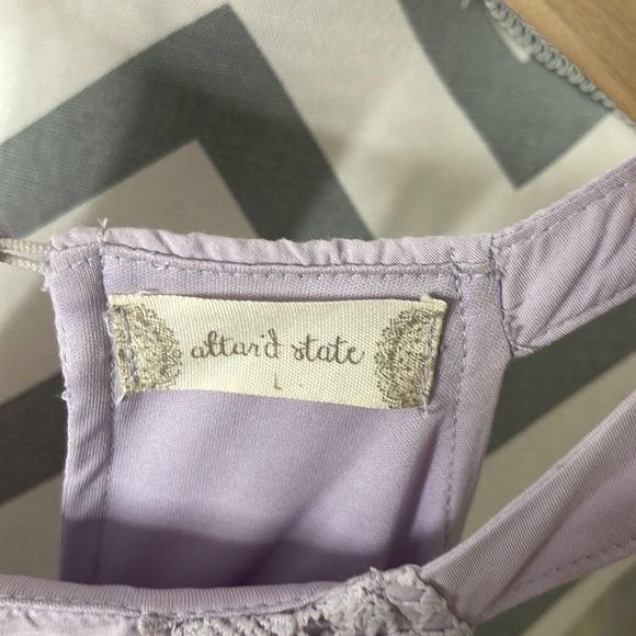 Women’s Altar’d State Lilac Maxi Dress Size Large - Picture 3 of 8